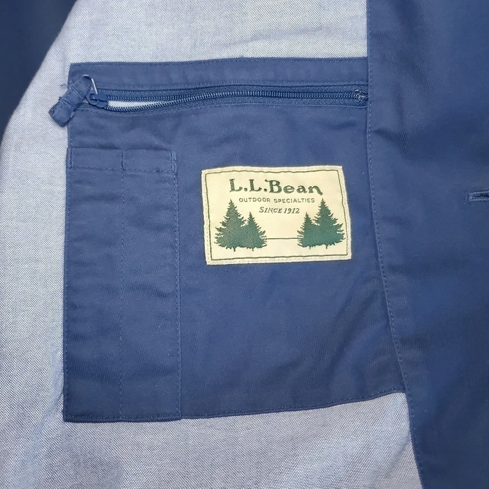 Vintage L.L. Bean Navy Blue Mens Sz. 42 Tall